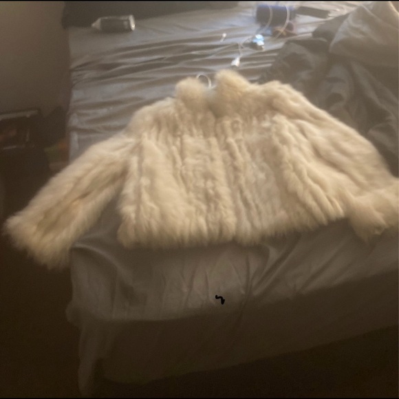 FOX FUR COAT - Picture 1 of 4